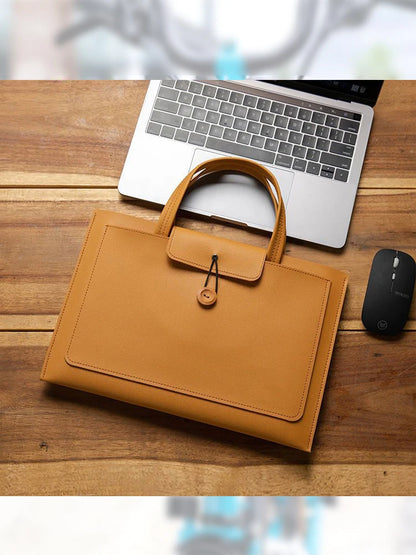 Lightweight Laptop Bag/Business Bag Briefcase, Large Capacity Storage Bag ,Applicable MacBook Air 13 Pro 14 16 Huawei 15.6 Inch