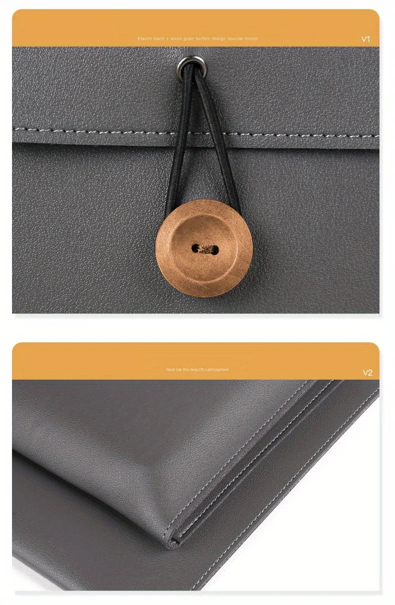 Lightweight Laptop Bag/Business Bag Briefcase, Large Capacity Storage Bag ,Applicable MacBook Air 13 Pro 14 16 Huawei 15.6 Inch