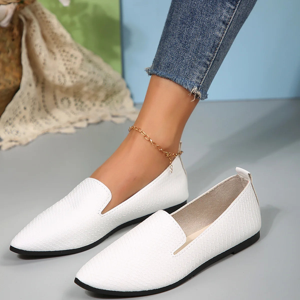 Leather Loafers