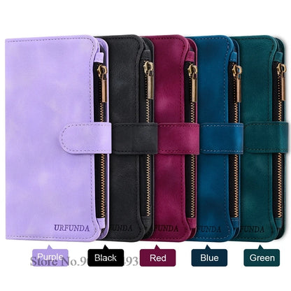 Leather Case For Samsung Galaxy A56 A16 A26 A36 A06 A07 A17 A12 A14 A15 A25 A35 A55 A24 A34 A54 A33 A73 A53 5G Case Wallet Cover