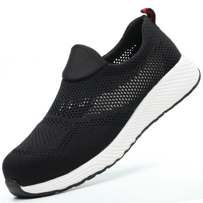 Work Safety Shoes Men Women Work Sneakers Light