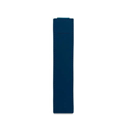 Portable Pu Leather Pen Bag Elastic Buckle Book Notebook Fashion School Pen Case for Office Meeting Easy Carry Office Stationery