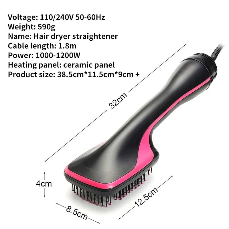 Hairdryer Hairbrush Professional