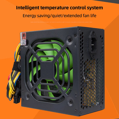 Desktop PSU Silent Gaming PC Power Supply Dual 6Pin ATX Power Supply 2 SATA Six Protection 8 CPU for Desktop PC for Computer